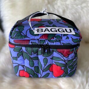 NWT Baggu Puffy Lunch Bag - Apple Tree